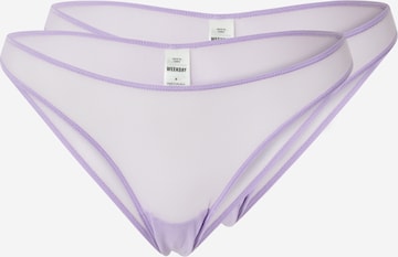 WEEKDAY Panty in Lila: predná strana