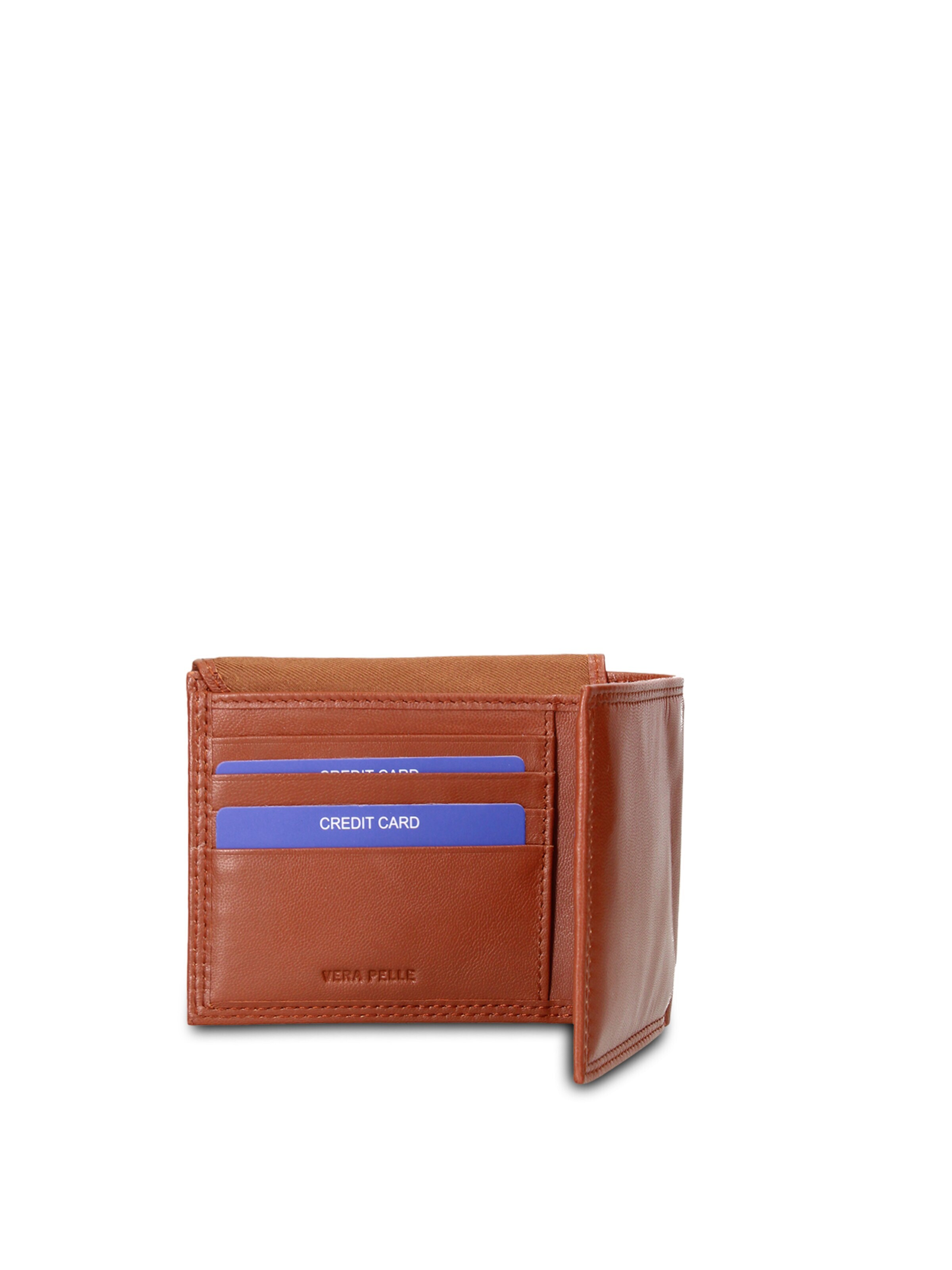Portamonete 'Portafoglio uomo vera pelle Coveri - Minimalista sfoderato' di Coveri Collection in marrone
