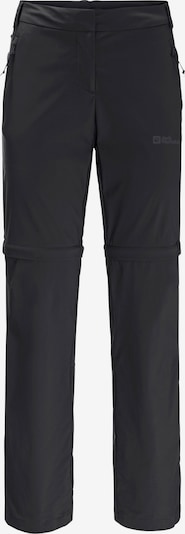 JACK WOLFSKIN Outdoor trousers in Dark grey / Black, Item view