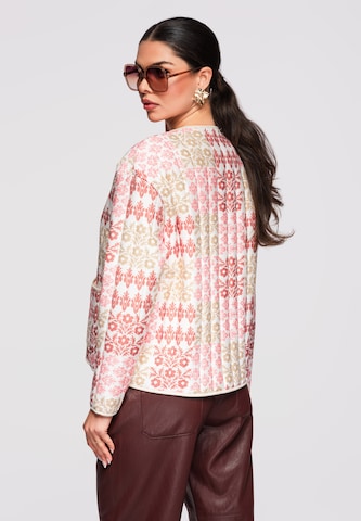 Ombre Between-season jacket in White