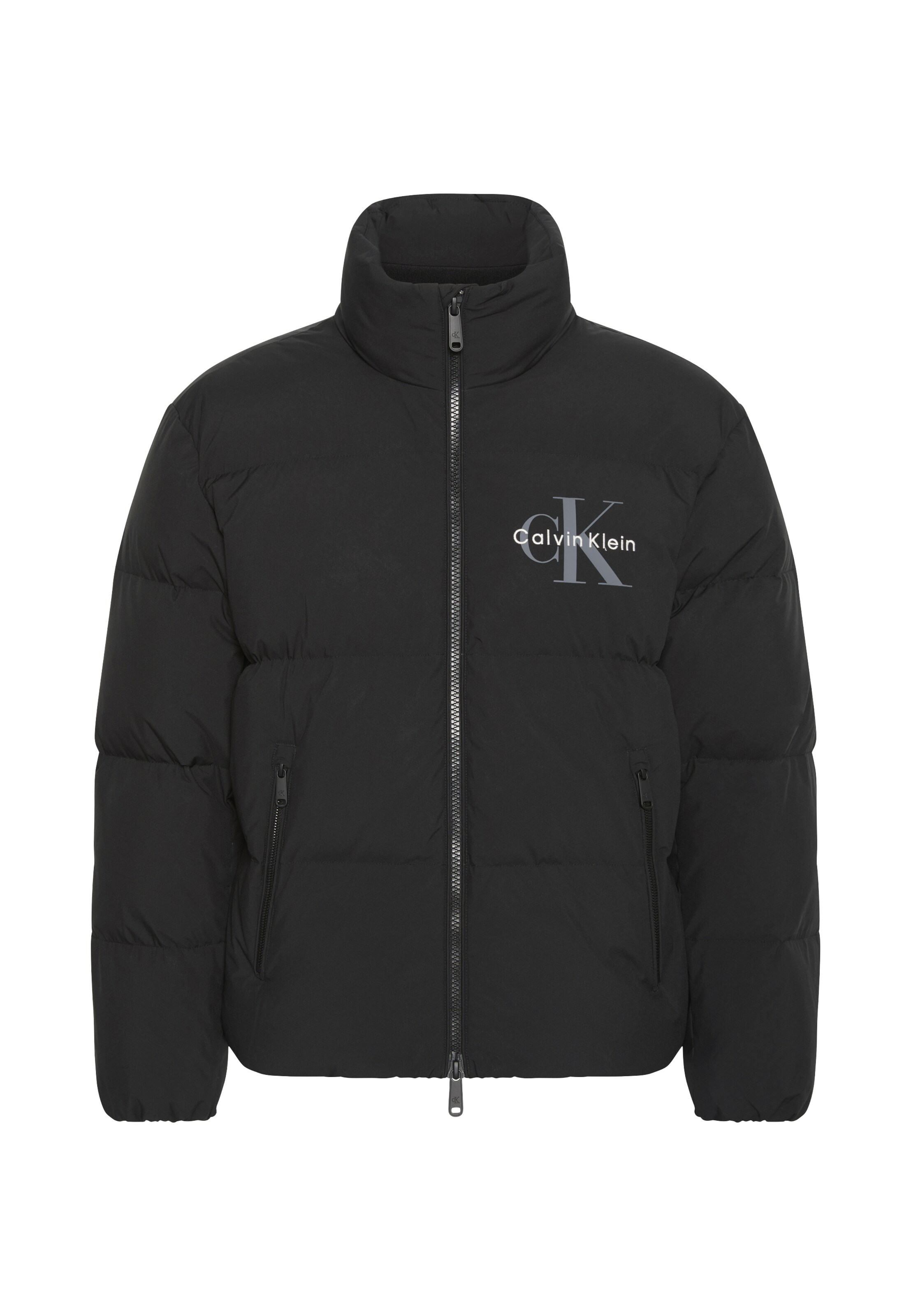 világosszürke / fekete Calvin Klein Jeans Téli dzseki - XS, Termék nézet