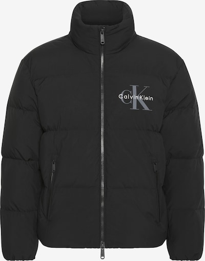 XS dydžio Žieminė striukė iš Calvin Klein Jeans, spalva – šviesiai pilka / juoda, Prekių apžvalga