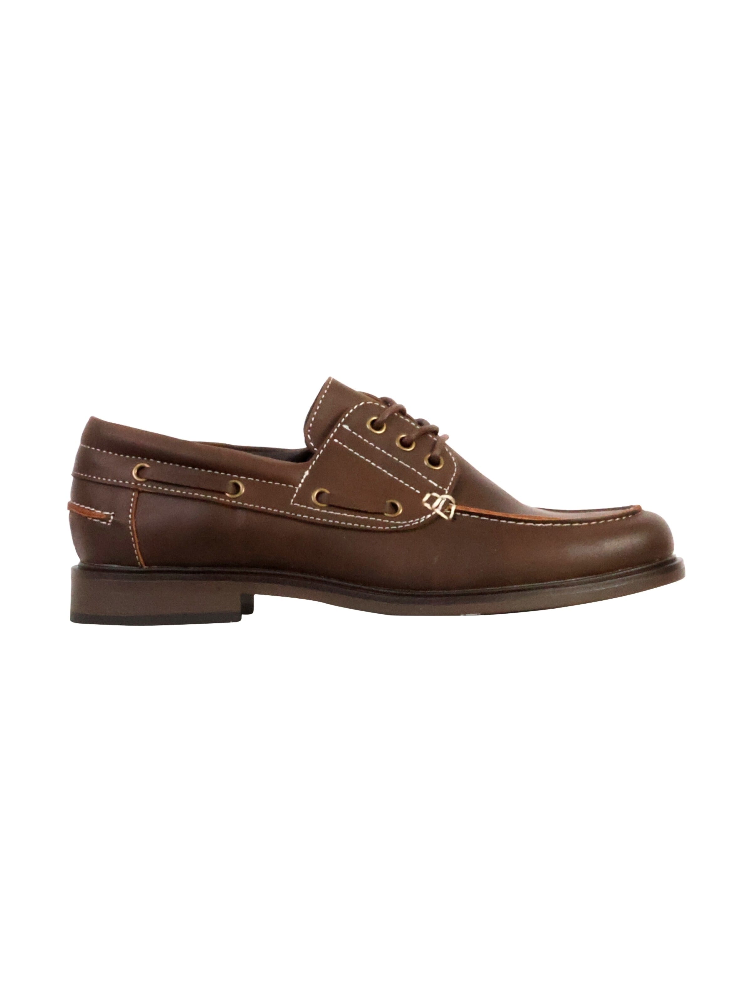 Super Mode Slip-ons 'Schnür-Mokassin' in Brown