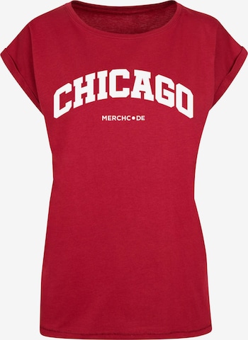 Merchcode Shirt in Red: front