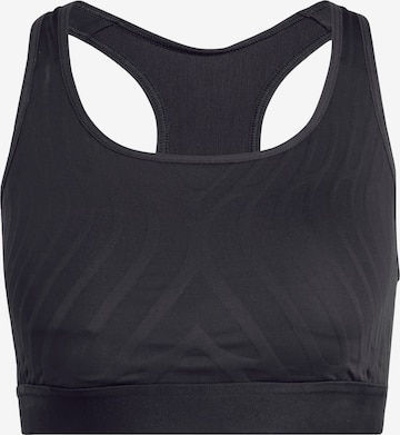 ADIDAS PERFORMANCE Bralette Sports Bra ' Techfit Control Medium-Support Bra ' in Black: front