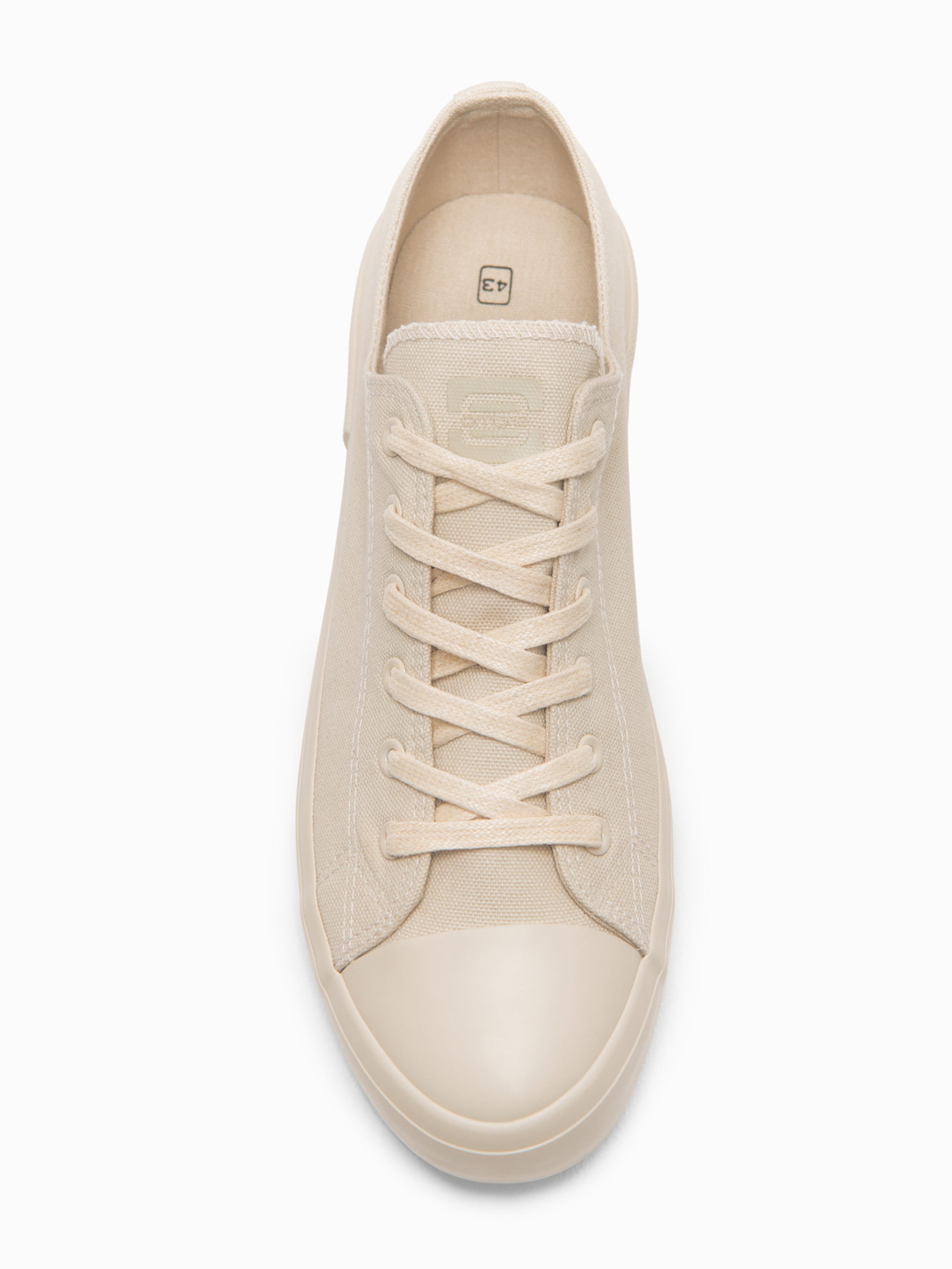 Ombre Platform trainers ' OM-FOTL-0189' in Beige