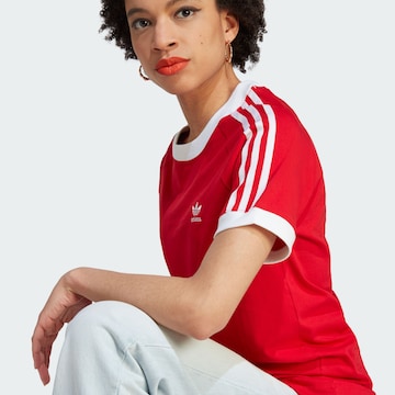 ADIDAS ORIGINALS - Camisa 'Adicolor Classics' em vermelho