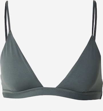 WEEKDAY Triangle Bra 'SOUL' in Grey: front