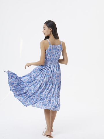 AIKI KEYLOOK Summer dress 'Sunroof' in Blue