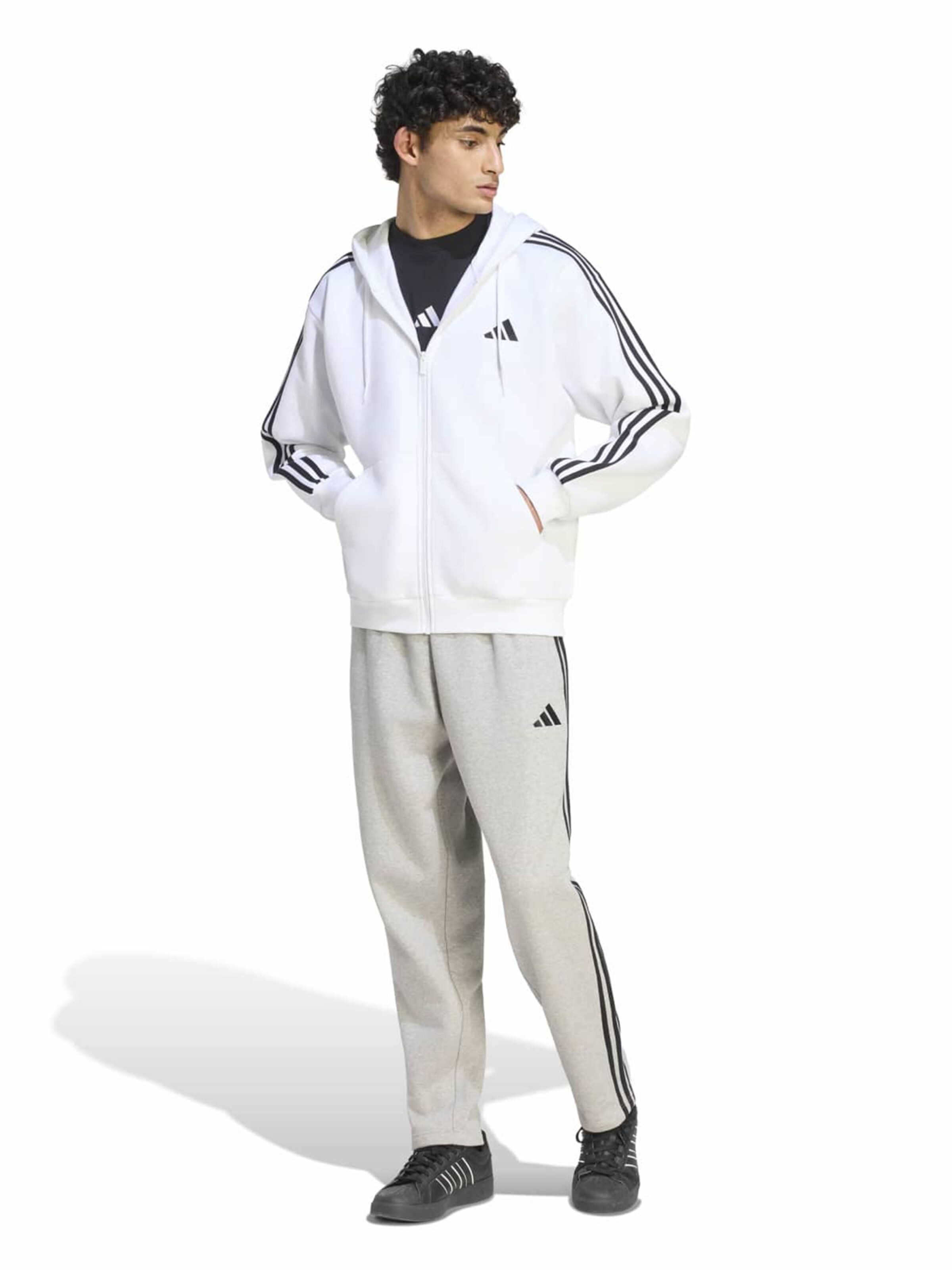 ADIDAS SPORTSWEAR Спортивная кофта в Белый