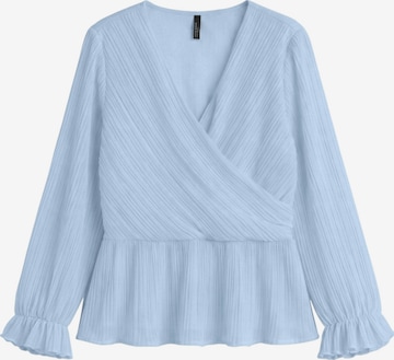 Chemisier 'VMDora' VERO MODA en bleu : devant