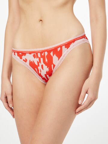 Calvin Klein Underwear Слип в червено: отпред