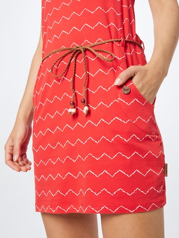 Ragwear Letní šaty – červená