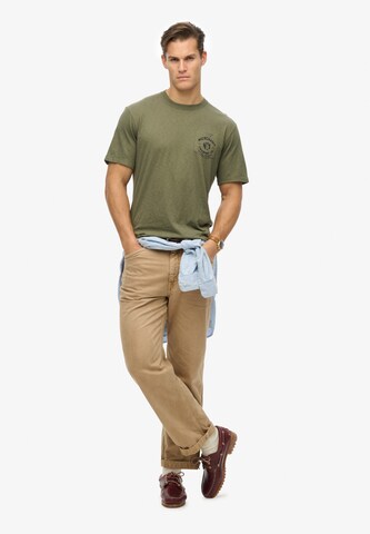 Superdry Shirt in Grün