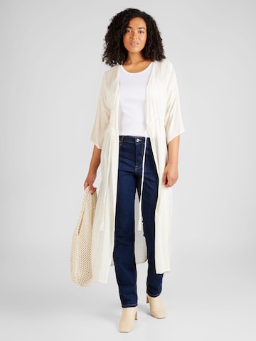Dorothy Perkins Curve Knit cardigan in White