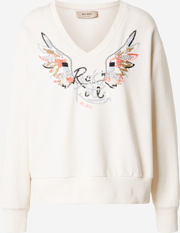 MOS MOSH Collegepaita 'MMCosette' värissä beige: etupuoli