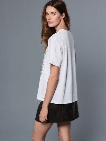 Next Tričko 'Fleetwood Mac' - Biela