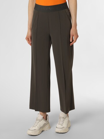Cambio Regular Pleated Pants 'Cameron' in Grey: front