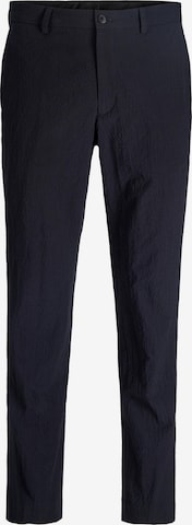 Coupe slim Pantalon à plis 'JPRStan' JACK & JONES en bleu : devant