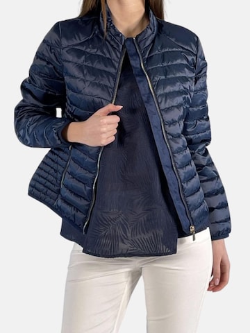 Yes Zee Tussenjas 'YES ZEE GIUBBINO YES ZEE TRAPUNTATO GIUBBINO' in Blauw