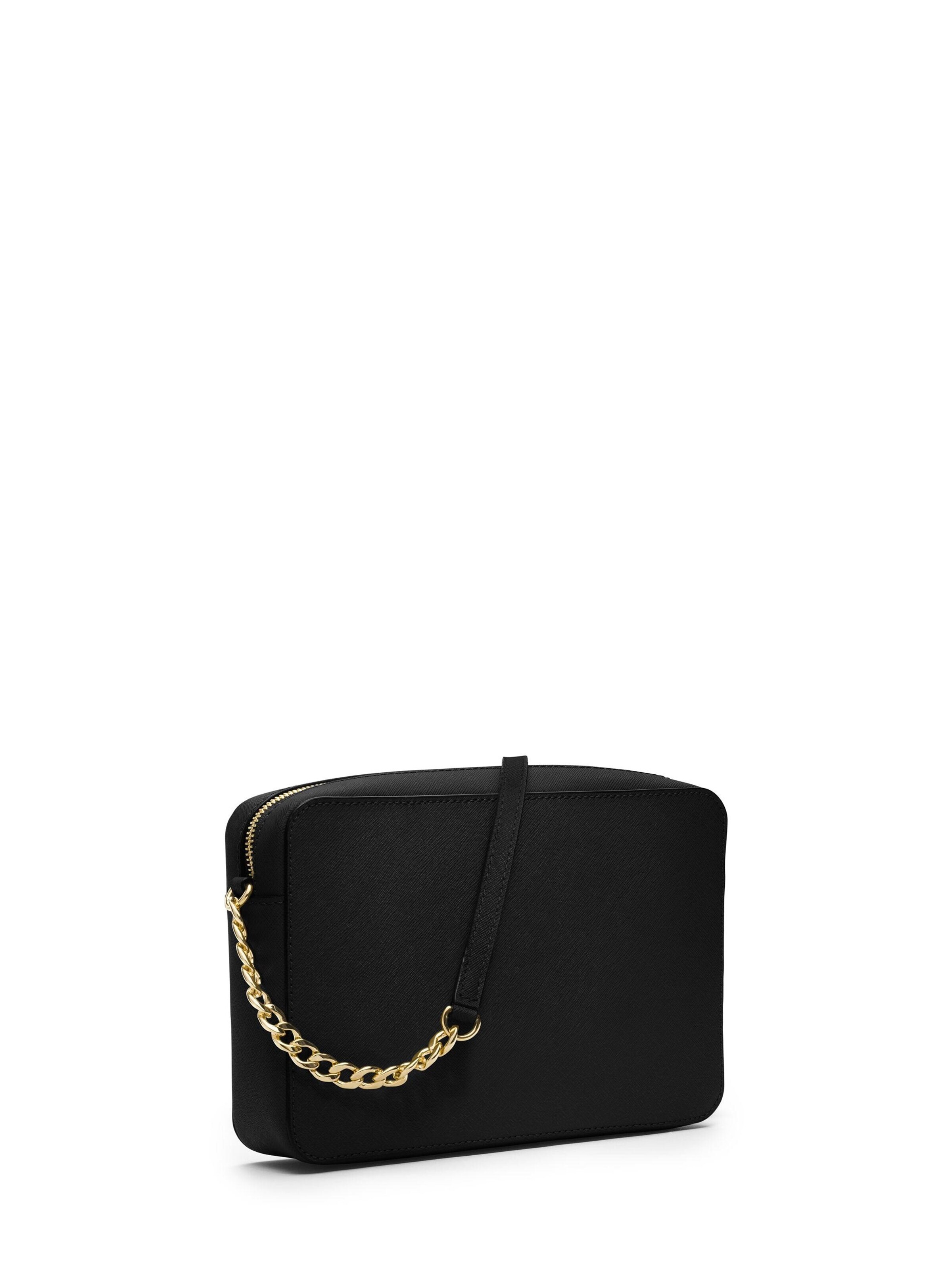MICHAEL Michael Kors Umhängetasche 'Michael Kors Sac Bandoulière Cuir Jet Set Noir'‌‌ in Schwarz