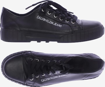 Calvin Klein Jeans Sneaker 40 in Schwarz: predná strana