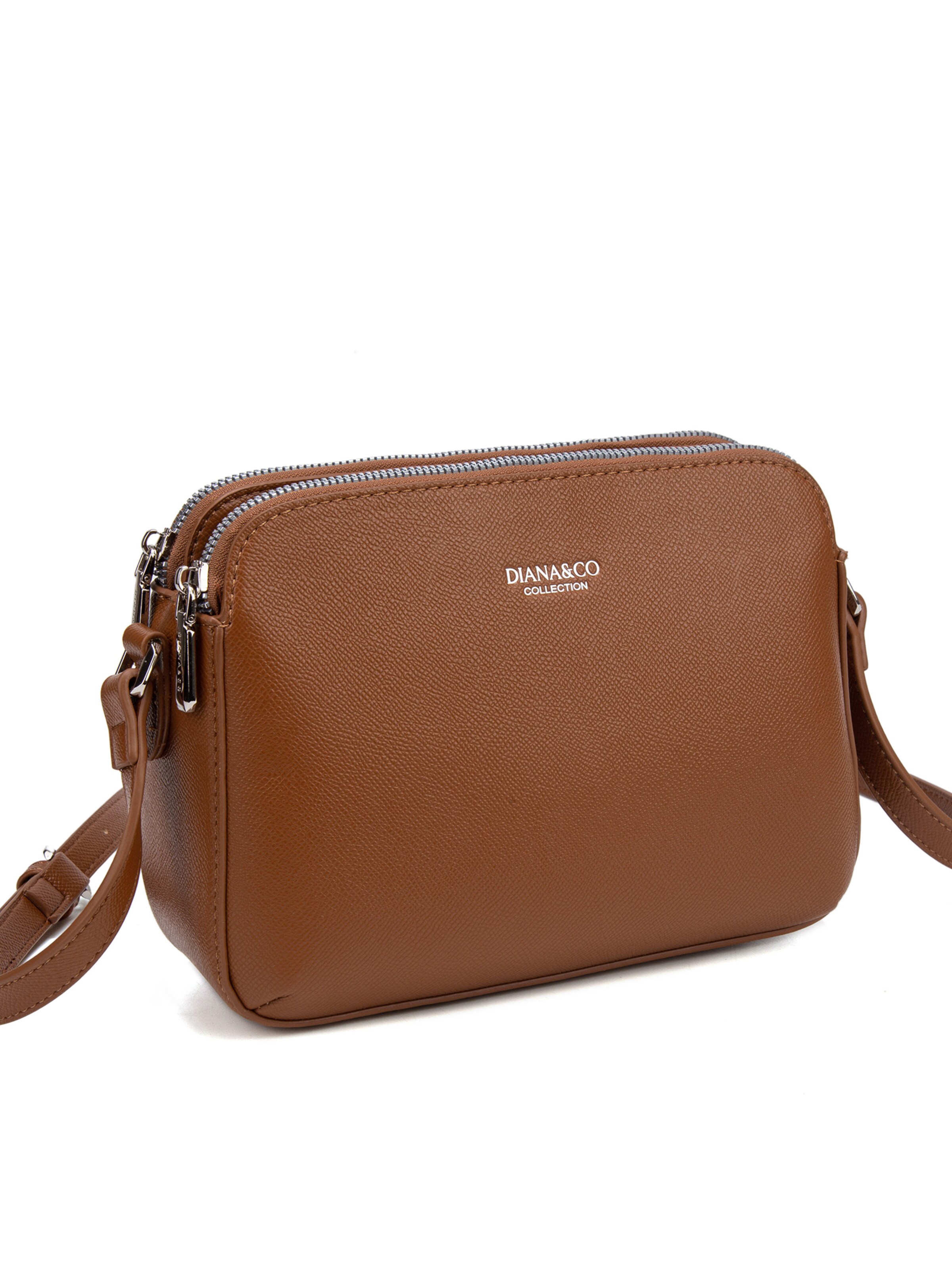 Borsa a tracolla di Diana&Co. in marrone
