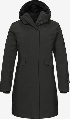 Veste outdoor Schöffel en noir : devant