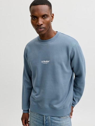 JACK & JONES Sweatshirt 'Soho' in Blue: front