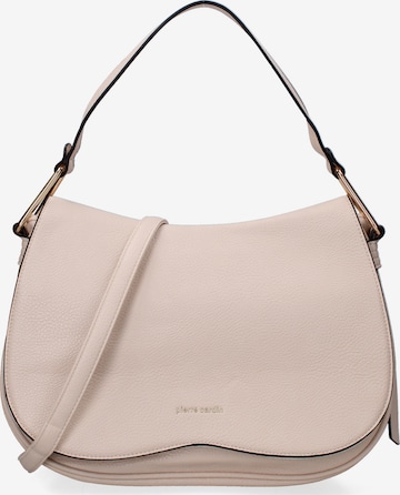 Borsa a spalla di PIERRE CARDIN in beige: frontale
