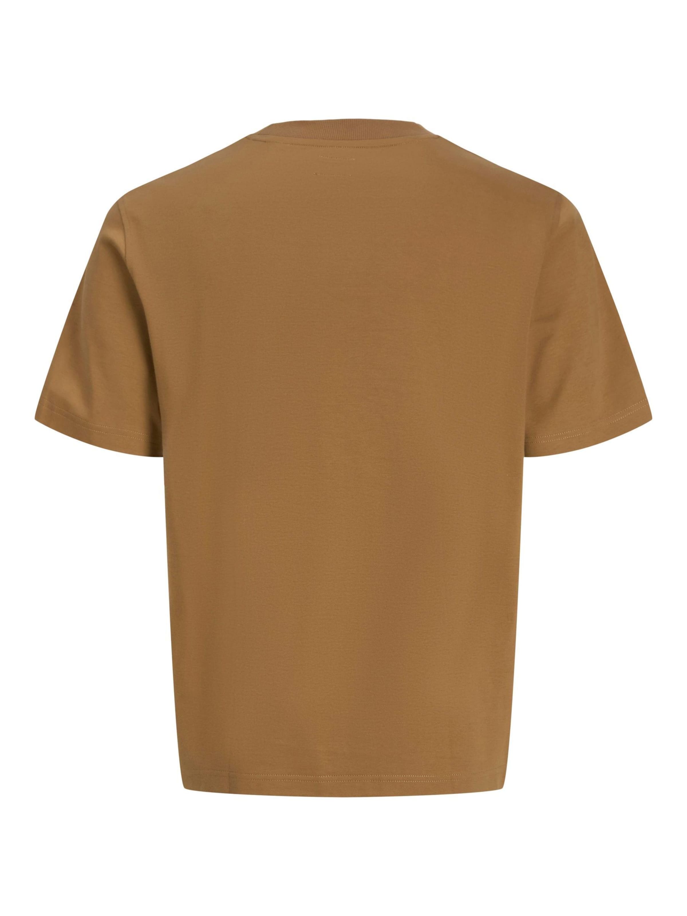 JACK & JONES Shirt 'Blachad' in Brown