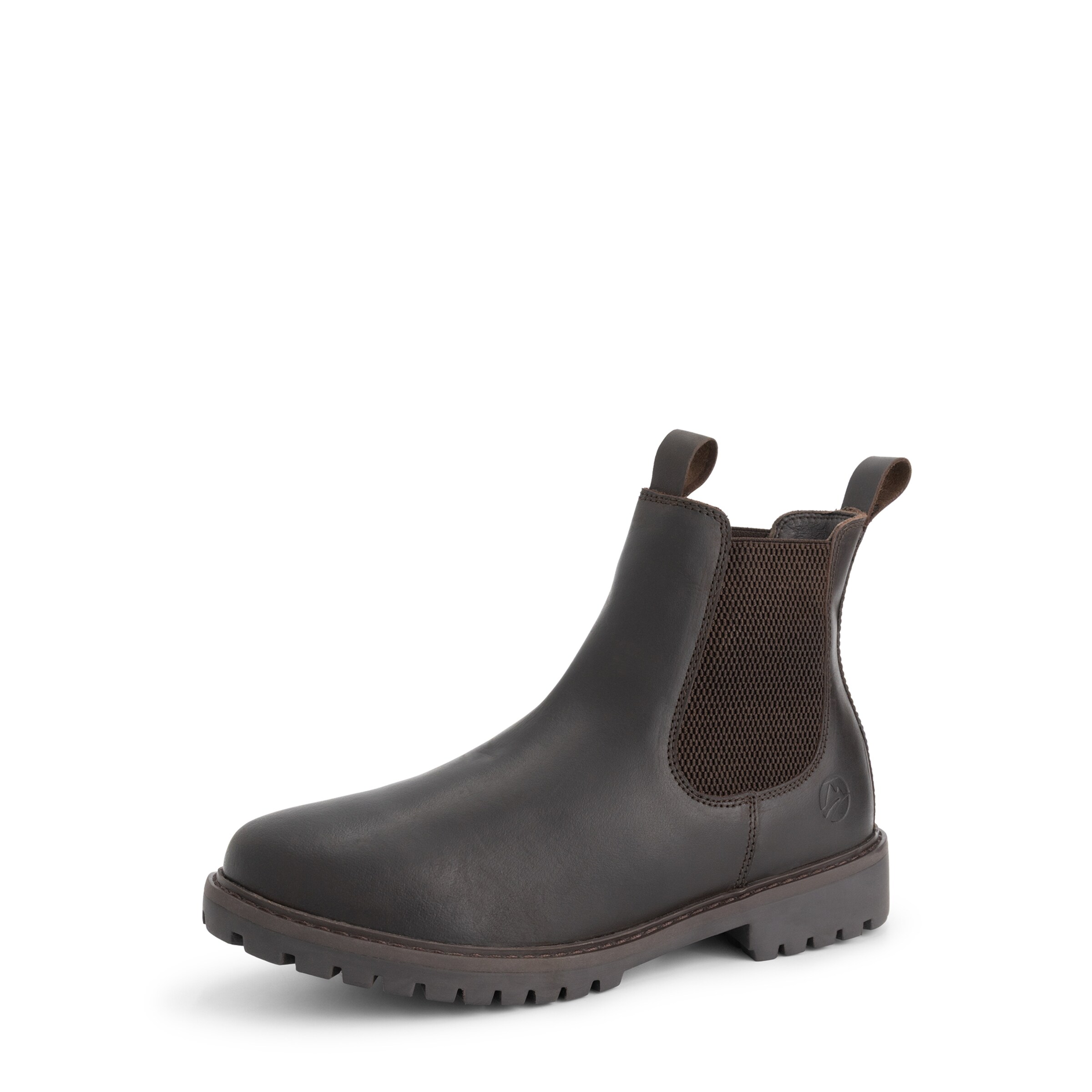 Travelin Chelsea boots 'Sandnes' in Brown: front