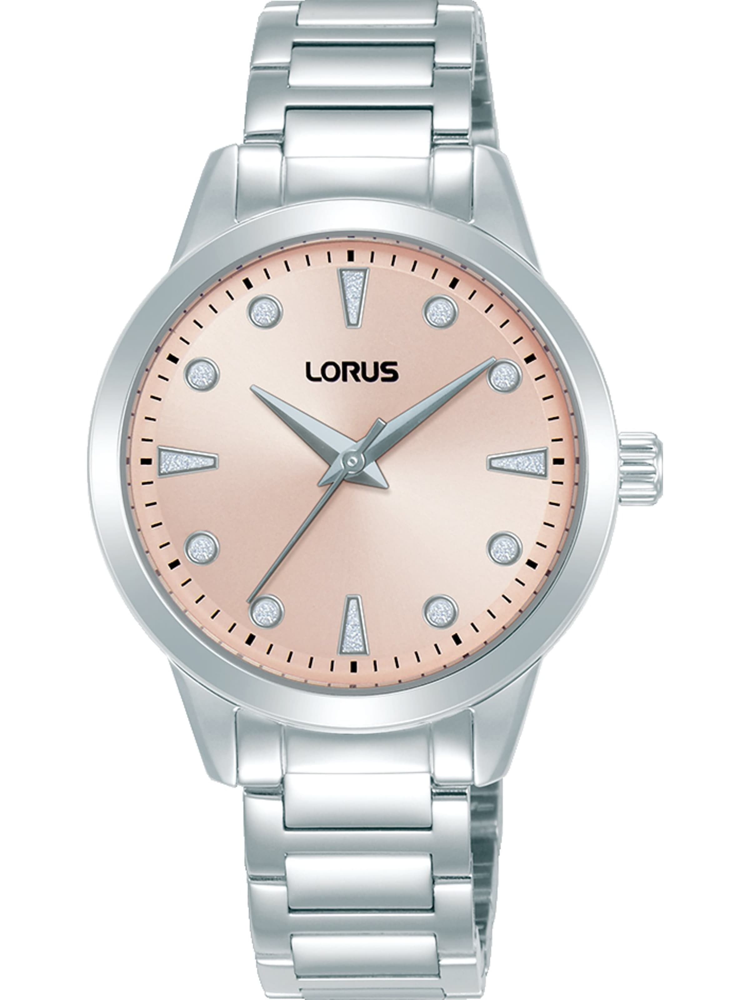 LORUS Analoguhr in Silber: Vorderseite