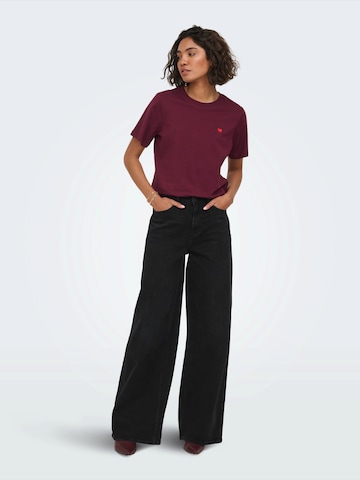 JDY Shirt 'JDYPISA' in Rood