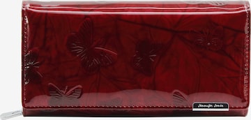 Jennifer Jones Wallet in Red: front