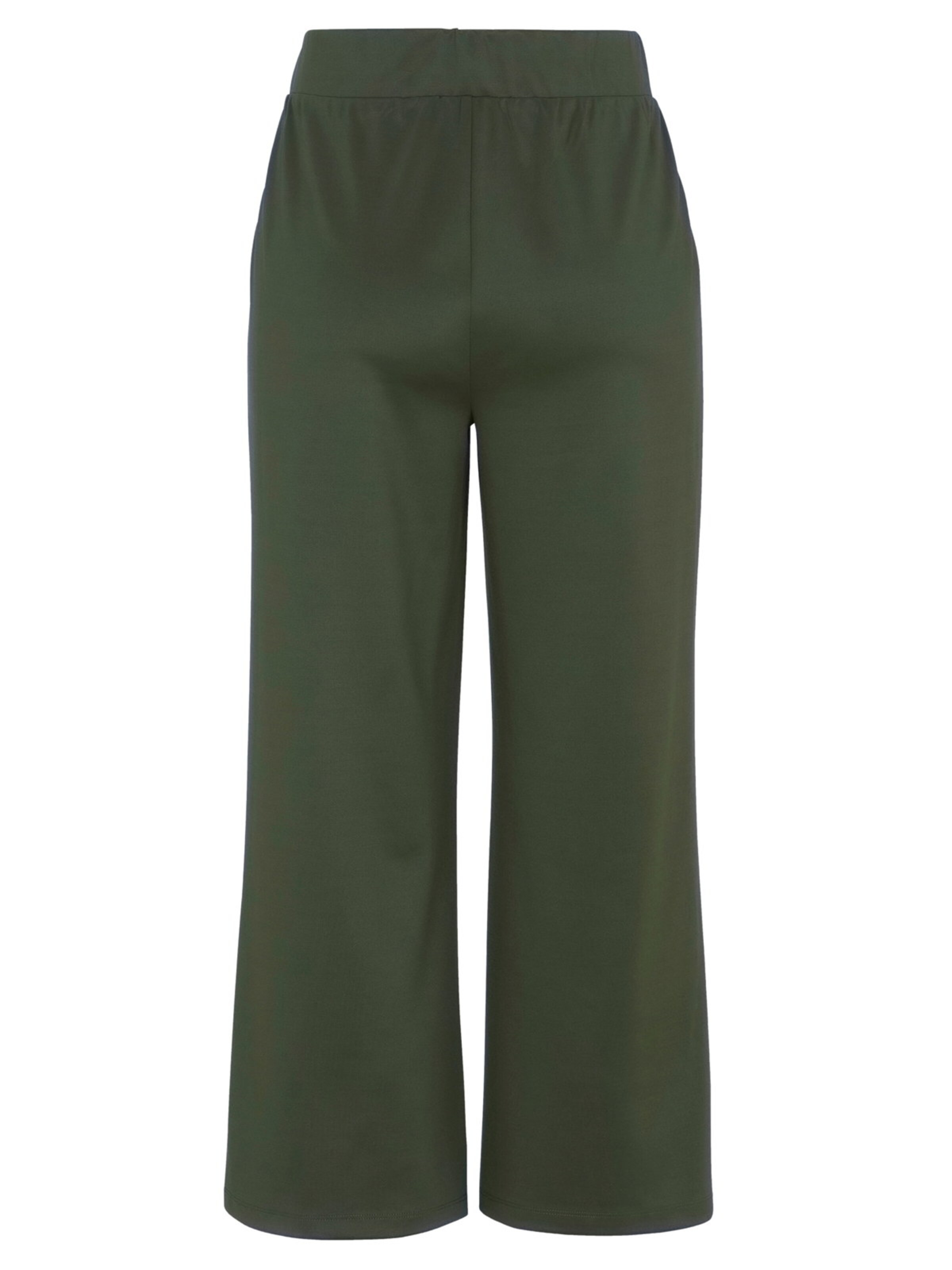 Cellbes of Sweden Wide leg Broek in Groen
