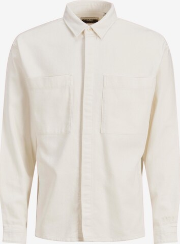 Coupe regular Chemise JACK & JONES en beige : devant