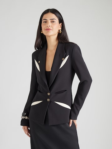 Elisabetta Franchi Μπλέιζερ σε μαύρο: μπροστά