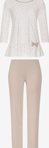 Pyjama '2033' Vivisence en beige : devant
