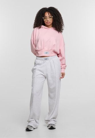 DEF Sweatshirt 'Nice' in Pink