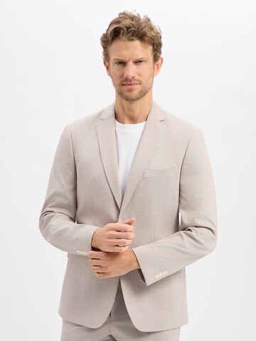 Finshley & Harding Regular Fit Sakko in Beige: Vorderseite