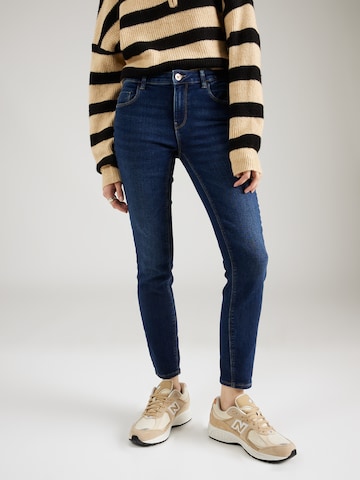 Skinny Jean 'DAISY' ONLY en bleu : devant