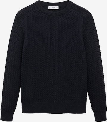MANGO MAN Pullover 'Mars' in Blau: Vorderseite