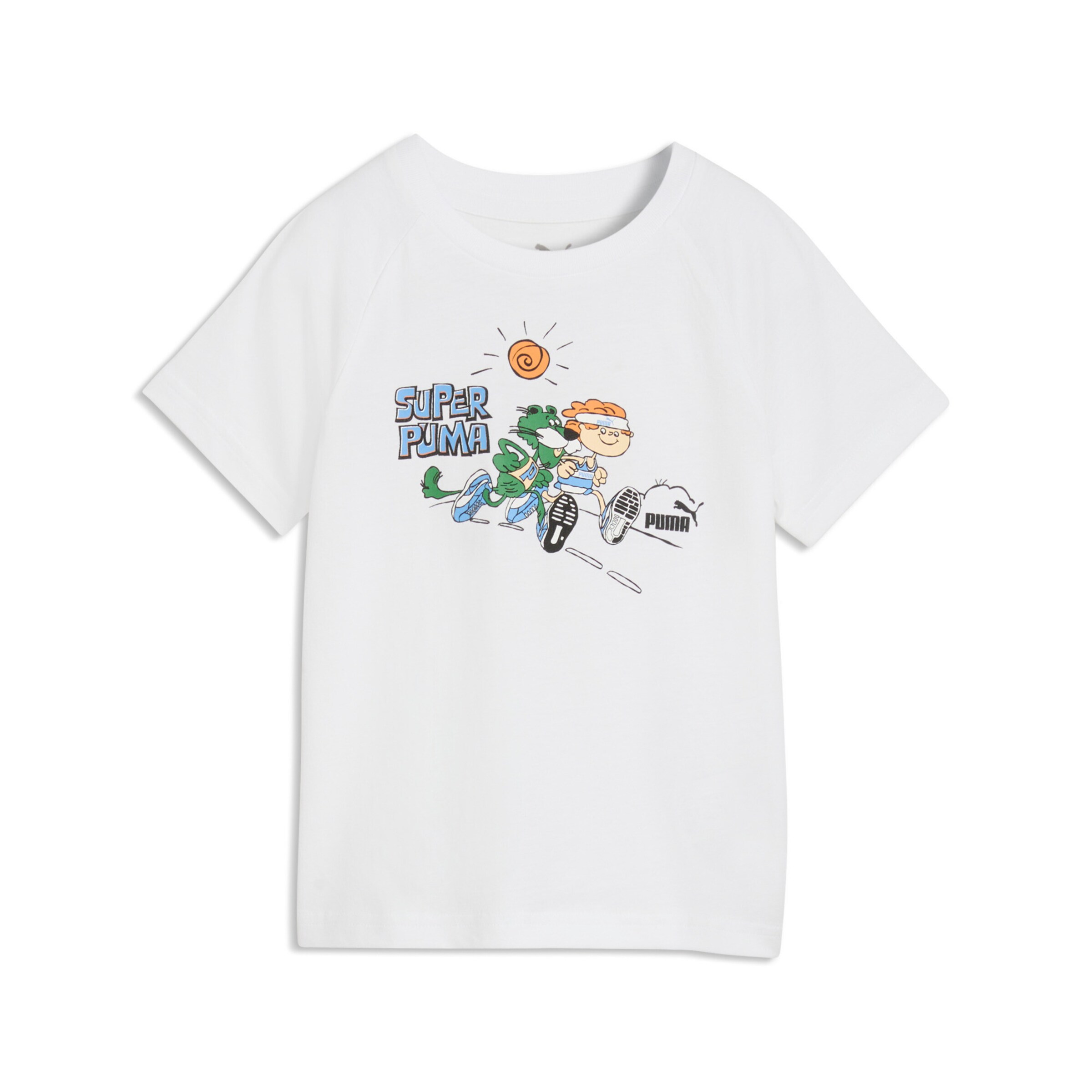 PUMA Performance Shirt in White: front