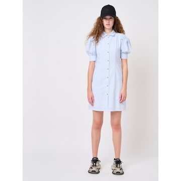 Robe-chemise 'Rosanne' BZR en bleu : devant