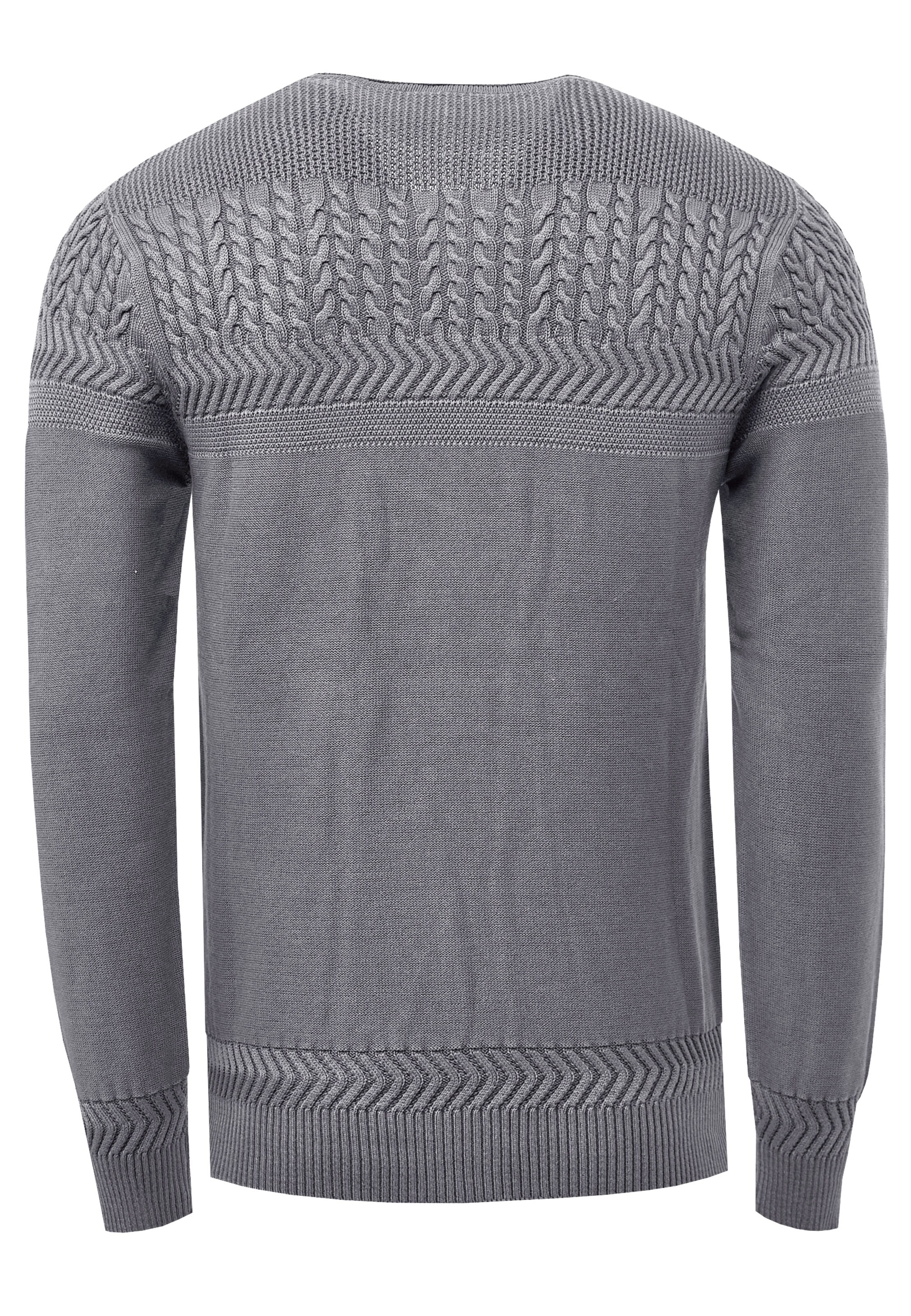 Rusty Neal Pullover in Grau