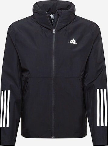 ADIDAS SPORTSWEAR Athletic Jacket in Black: front