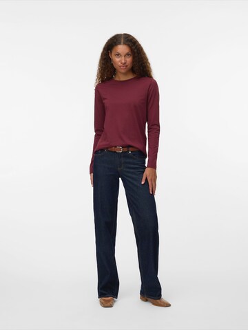 VERO MODA Póló 'VMPAULINA' - piros