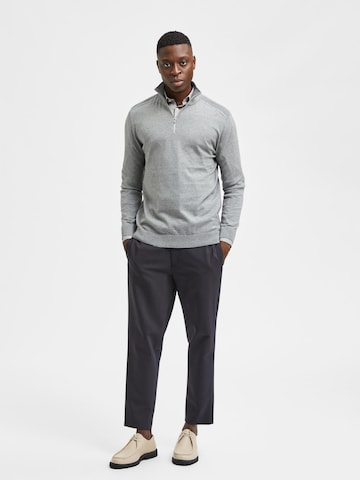 SELECTED HOMME Regular fit Trui 'Berg' in Grijs