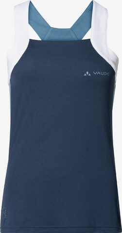 VAUDE Sporttop 'Matera' in Blauw: voorkant